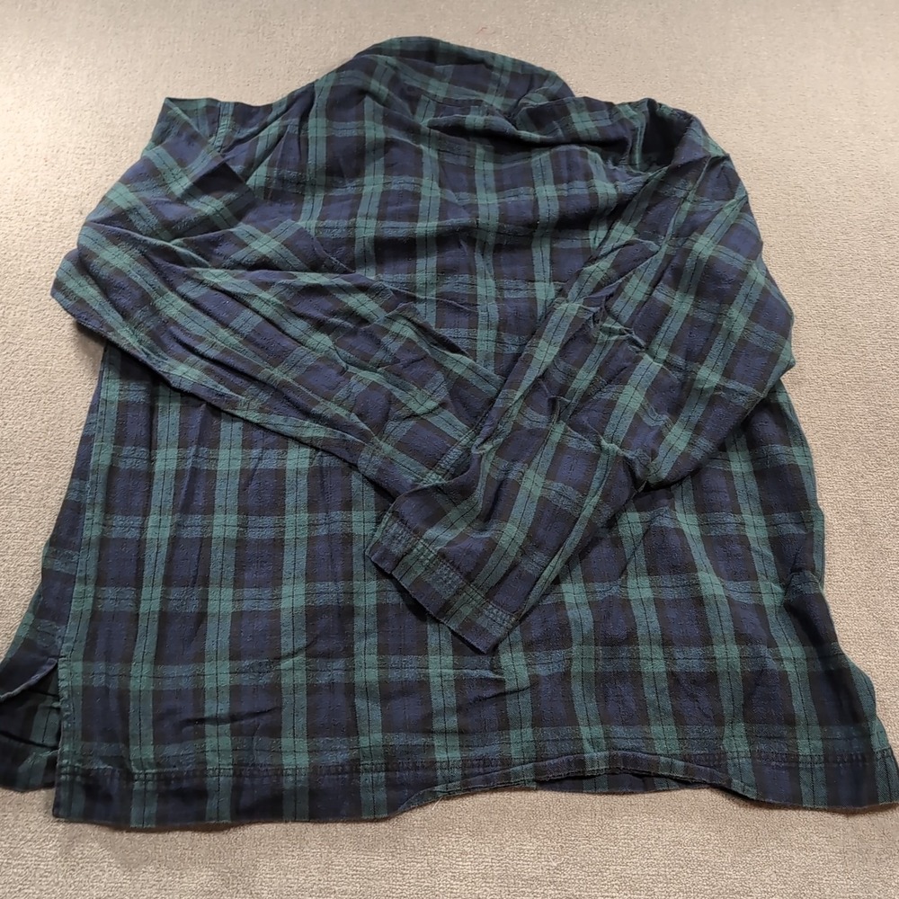 Vintage Disney Mickey Mouse‎ Flannel Embroidered Large - Picture 7 of 7